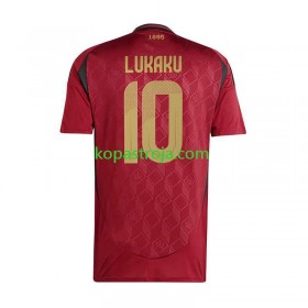 Billiga Fotbollströjor Belgien Romelu Lukaku 10 Hemma tröja EM 2024 Kortärmad